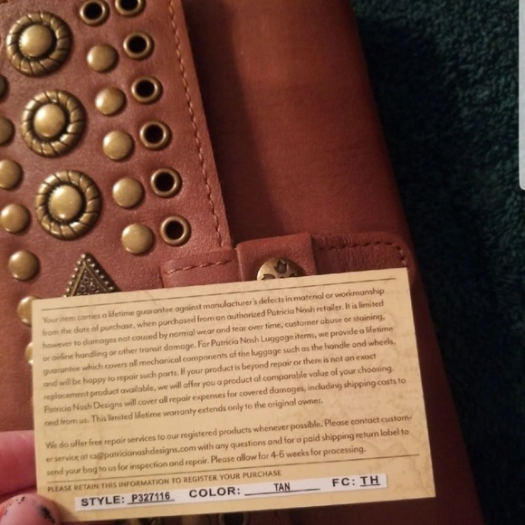 Patricia Nash Leather wallet - Picture 6 of 6